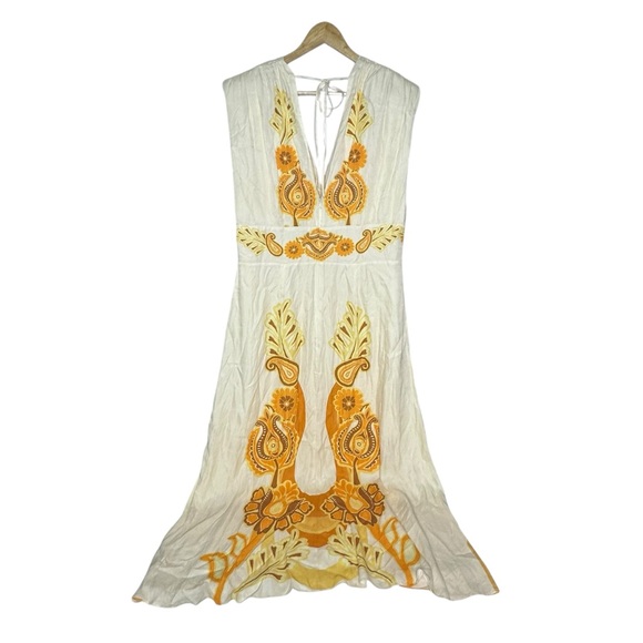 Last Chance NWT Farm Rio Sleeveless V-Neck Maxi Dress XL - Picture 4 of 12